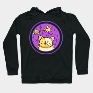 Cat Circle Logo Hoodie